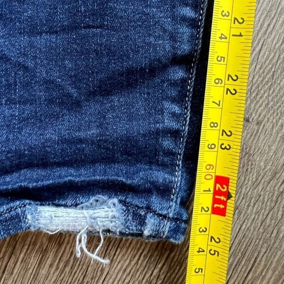 PAIGE Hoxton Crop size 28 Ankle Hibiscus Distressed - Picture 13 of 13